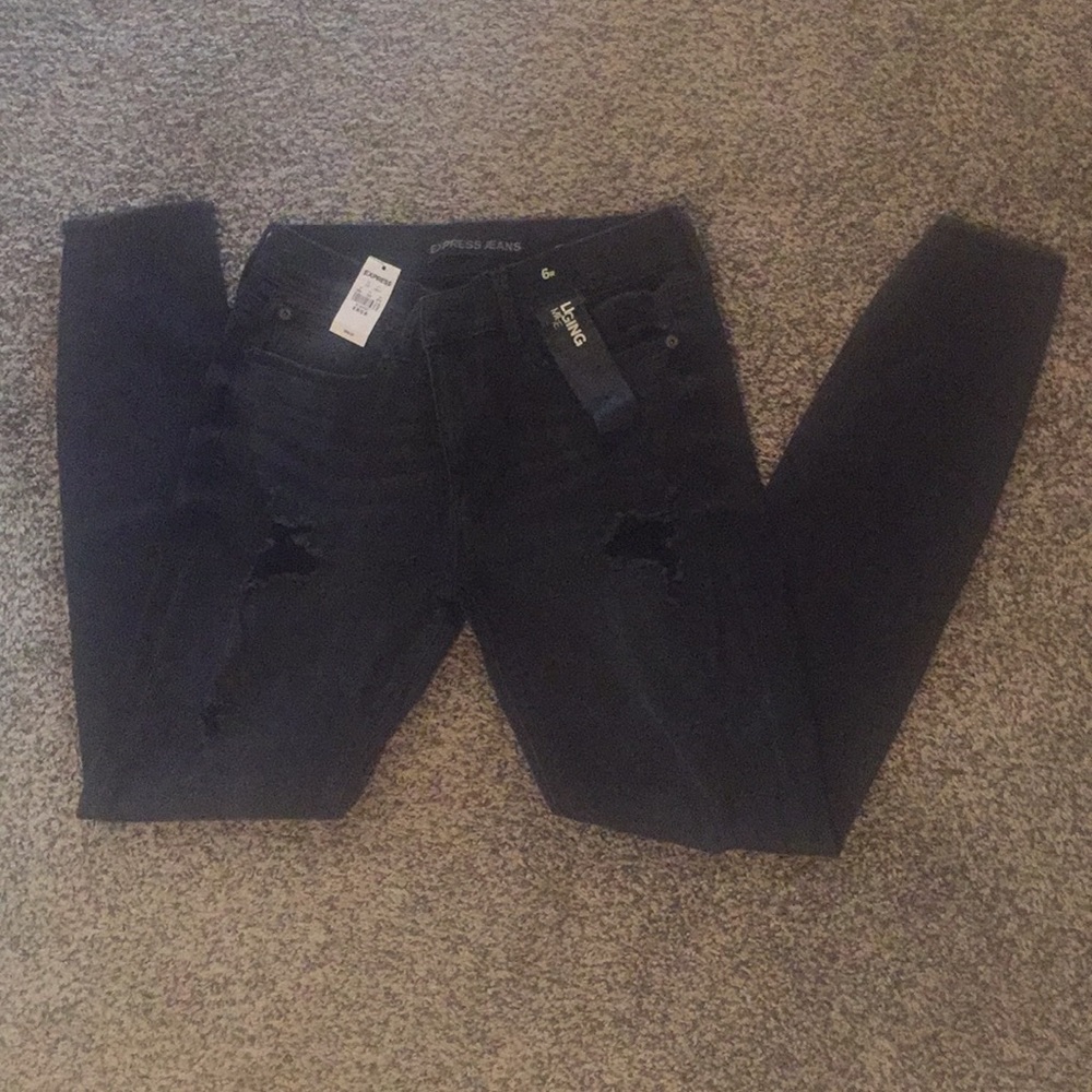 Express jeans leggings